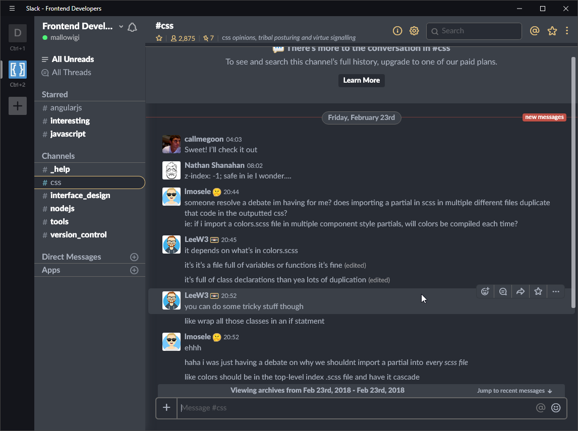 Disable force. Slack Themes. One Dark Theme. One Dark тема. Темная тема для kmail.